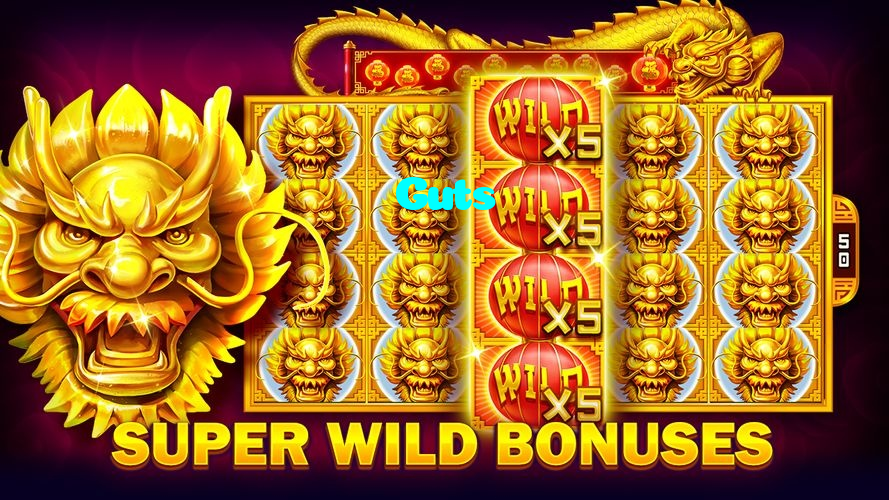 Guts casino presented on mobile device in Pakistan with slots and live games